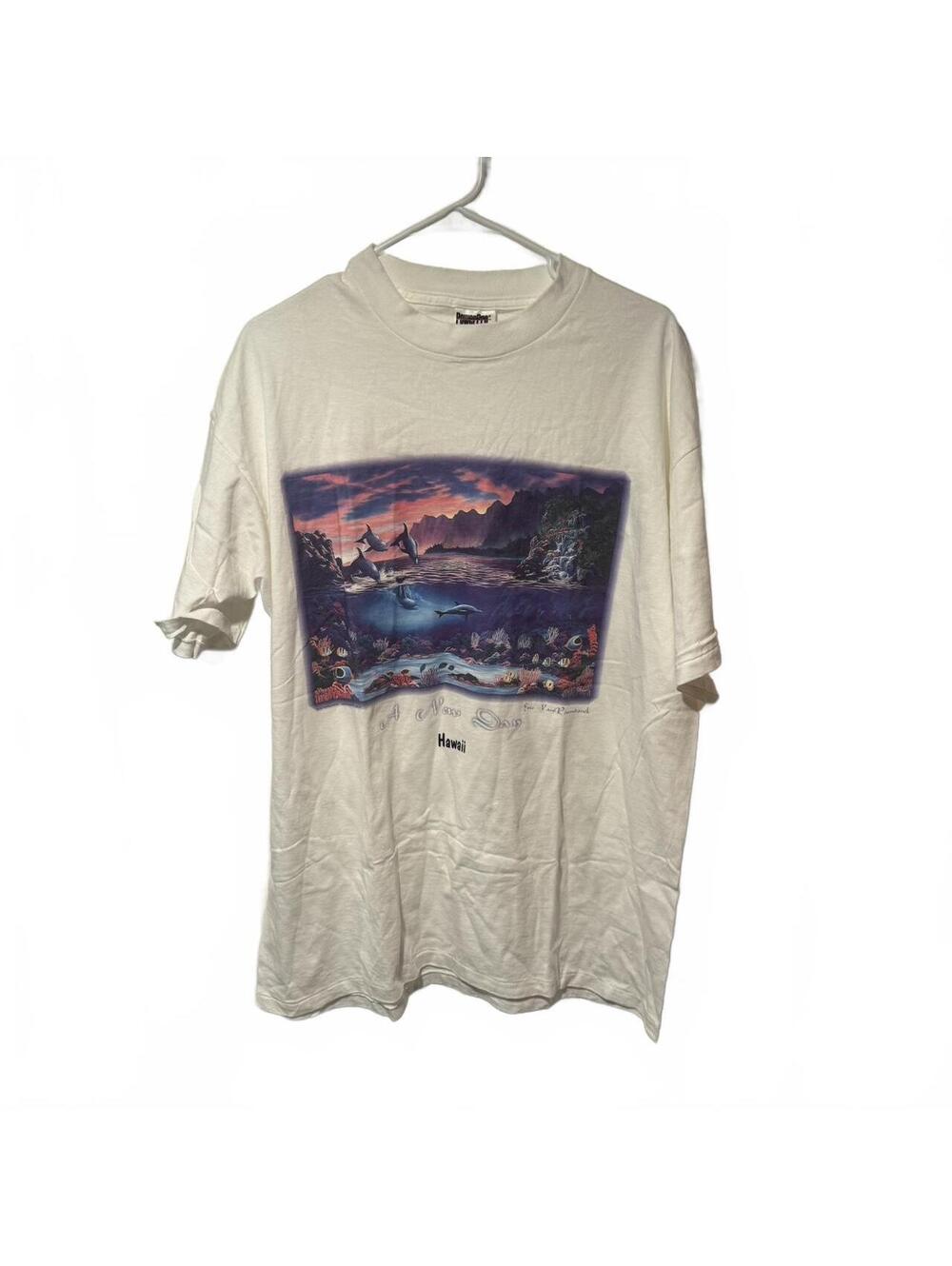 eric van raemdonck Hawaii Vintage Art Shirt Single Stitch